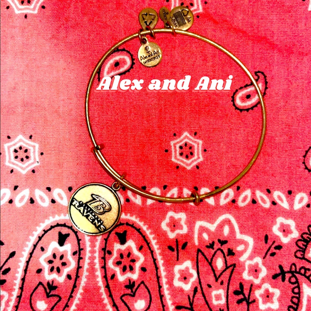Baltimore Ravens Alex and Ani Bracelet